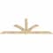Ekena Millwork Redmond Rough Sawn Timber Gable Bracket, Douglas Fir, 108"W x 45"H x 2"D x 6"F, 10/12 Pitch GBW108X45X0206RED00RDF - alternate 5